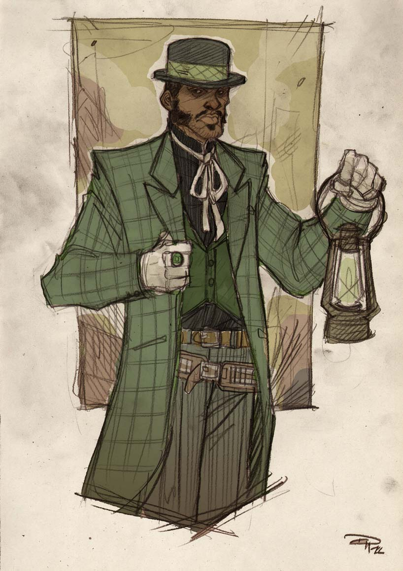 Illustration for article titled Wonder Woman's lasso is perfect for these Wild West Justice League illustrations